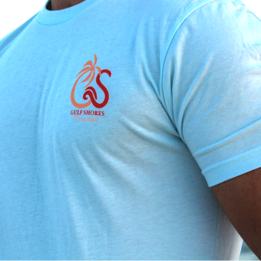 Original "Gulf Shores, AL" State Tee