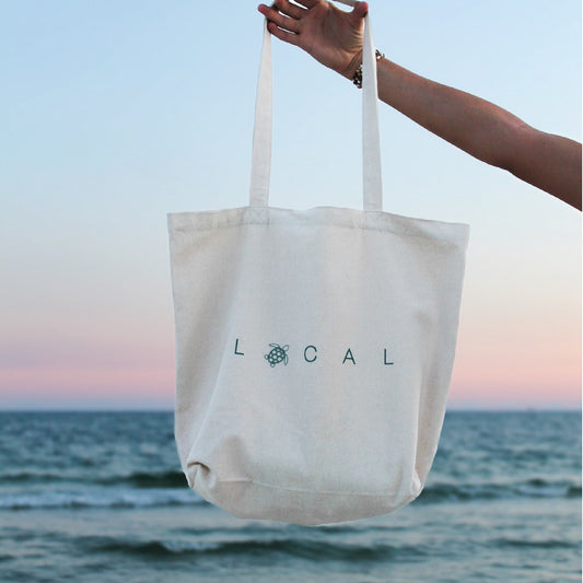 "Respect The Locals" Canvas Tote Bag
